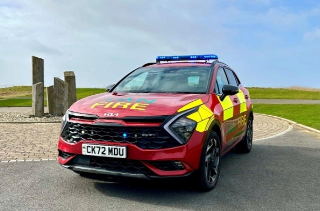 Trailblazing Sportage joins Mid and West Wales Fire and Rescue Service
