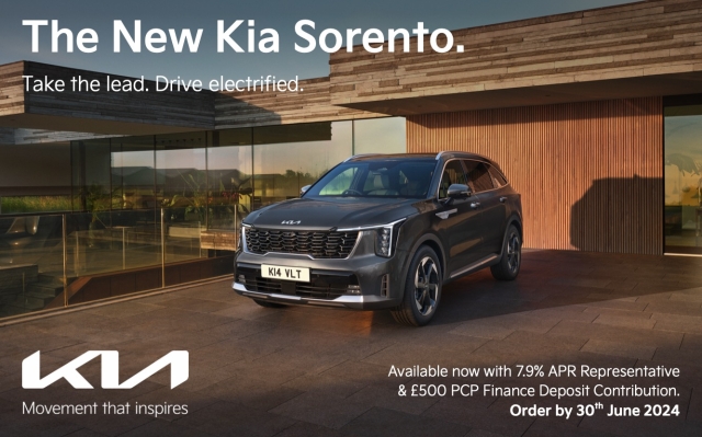 We are pleased to introduce the New Sorento, now available to order!