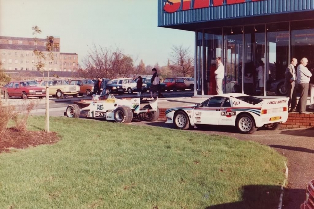 Hyde Mitsubishi showroom shown in it's previous life