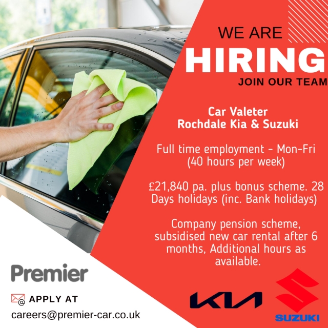 Car Valeter Vacancy