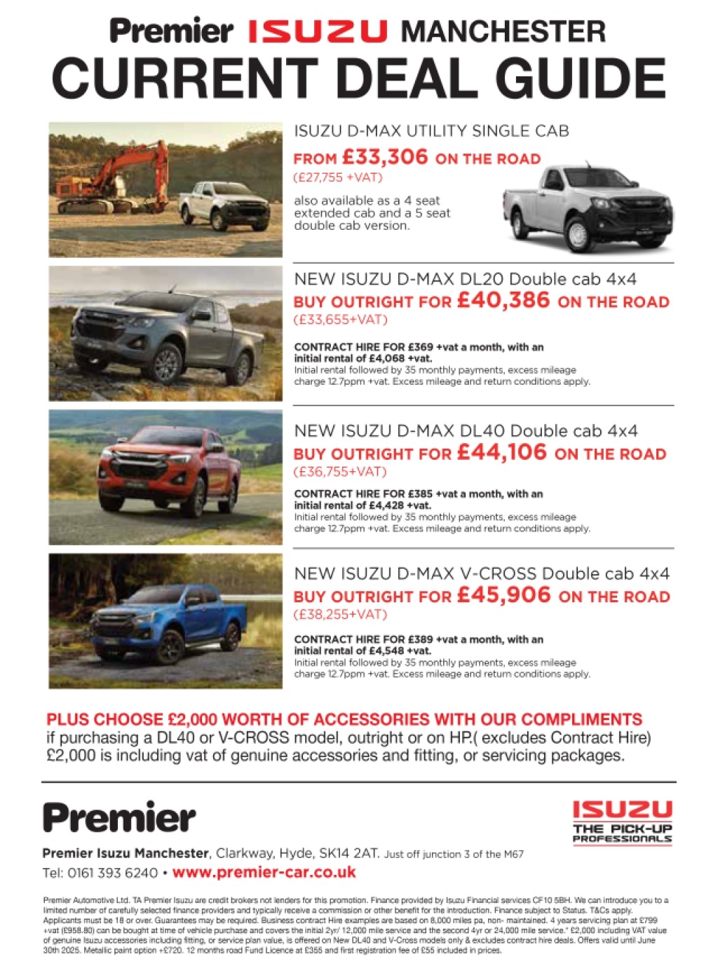 Premier Isuzu Manchester Current Deal Guide