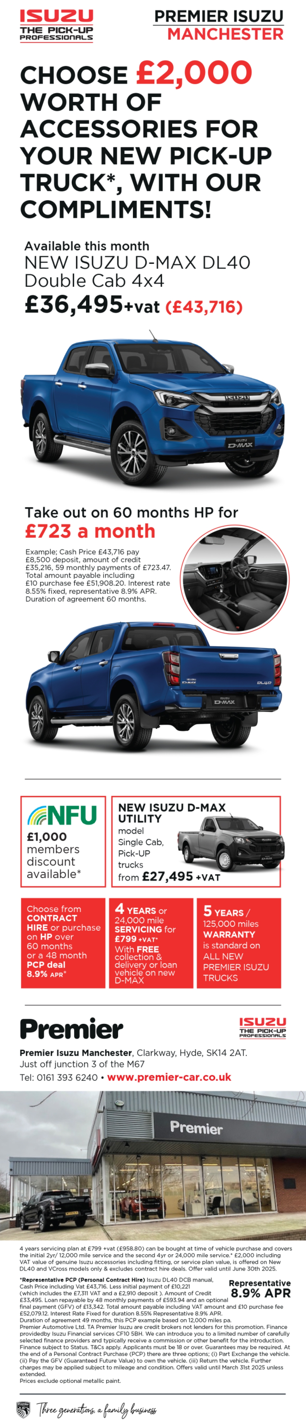 Choose £2,000 Worth Of Accessories