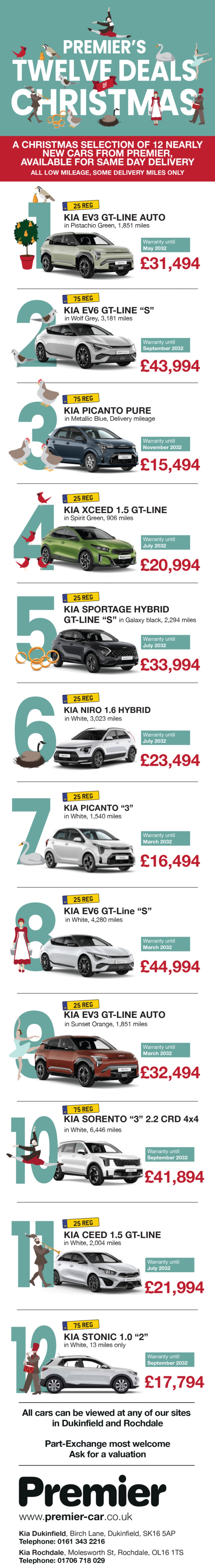 Premier's 12 Deals of Christmas Deals! 